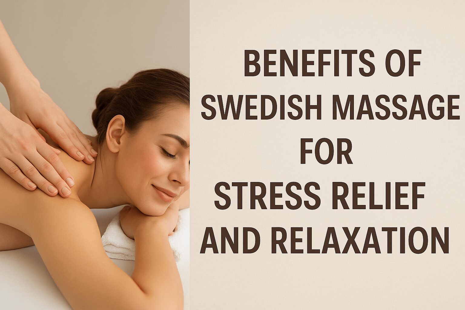 Benefits of a swedish massage for stress image Benefits of a swedish massage for stress image